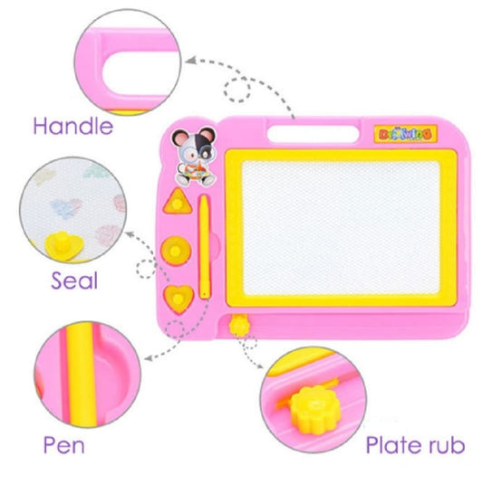 Magnetic Drawing Board for Kids | Erasable Doodle & Learning Pad (Random Colour)