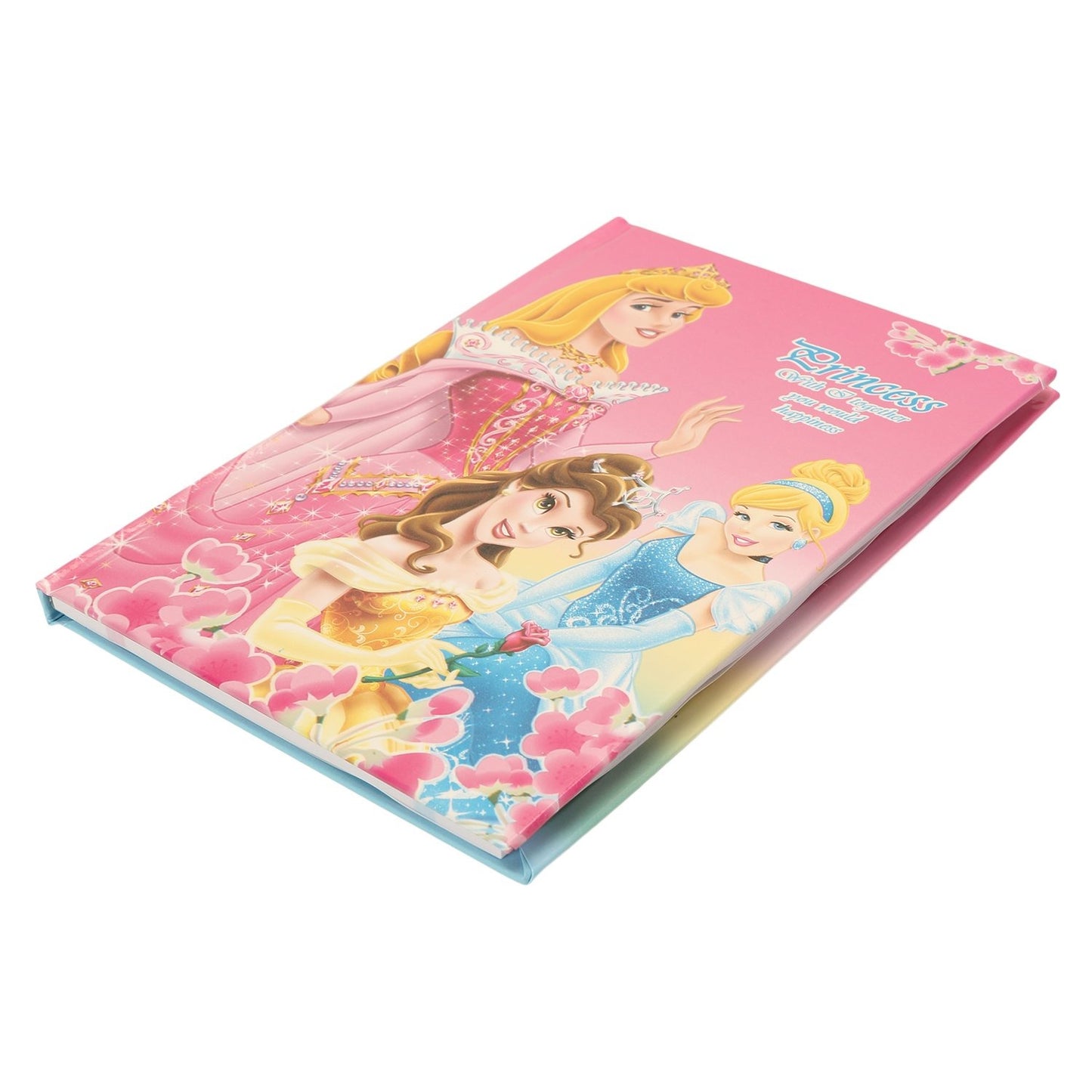 Fancy Lock Spiral Diary for Kids | Princess, Frozen & Sofia Journal