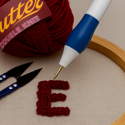 3D Embroidery Punch Needle Kit – Complete DIY Embroidery Set with Hoop & Tools
