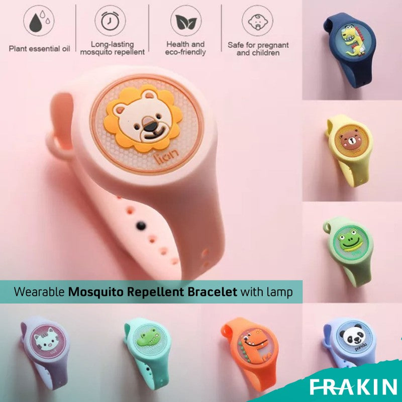 Kids Mosquito Repellent Wristband – Adjustable Anti-Mosquito Silicone Bracelet (Random Colour)