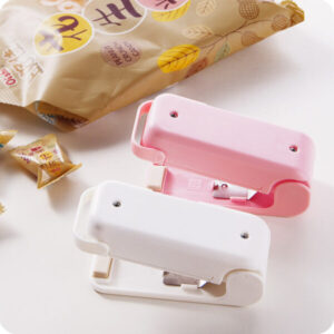 Portable Mini Bag Sealer – Heat Sealing Machine for Food & Snack Bags (Random Colour)