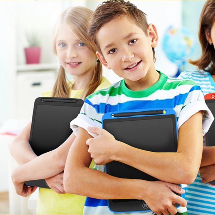 LCD Writing Drawing Tablet for Kids – 10 Inch Reusable Digital Writing Pad for Learning, Drawing & School (Random Color)