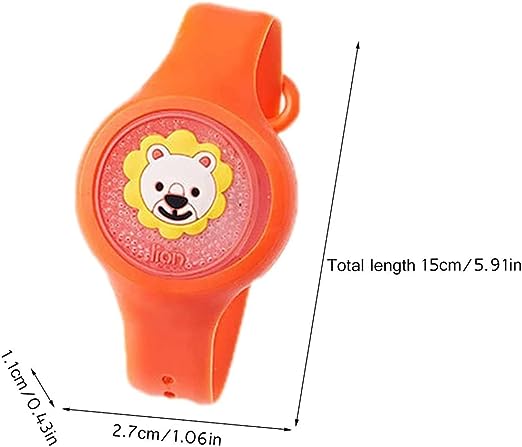 Kids Mosquito Repellent Wristband – Adjustable Anti-Mosquito Silicone Bracelet (Random Colour)