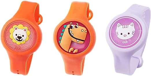 Kids Mosquito Repellent Wristband – Adjustable Anti-Mosquito Silicone Bracelet (Random Colour)
