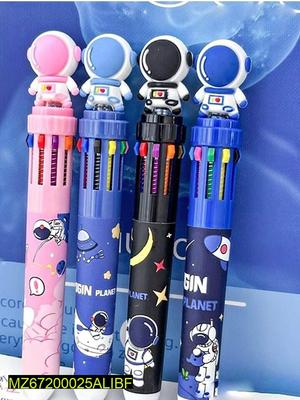 10-in-1 Astronaut Color Pens for Kids