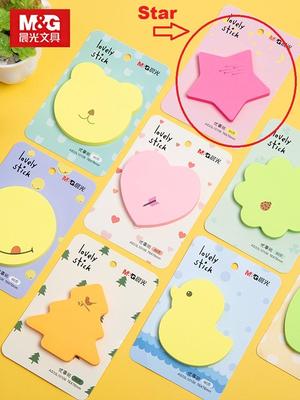 Cute Neon Sticky Notes Set with Multicolor Memo Pads, Premium Paper Sticky Notes for School, Office, Study, Journaling and Daily Planning