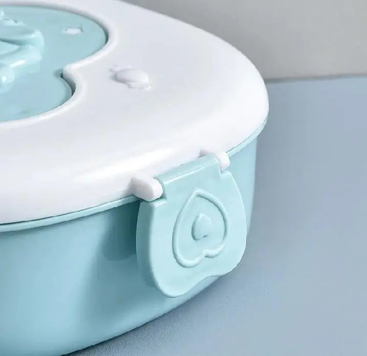 3-Tier Bento Lunch Box with Compartments, Leakproof Food Container, Portable Lunch Box with Cutlery for School, Office, Picnic, Random Colour
