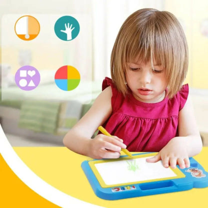Magnetic Drawing Board for Kids | Erasable Doodle & Learning Pad (Random Colour)