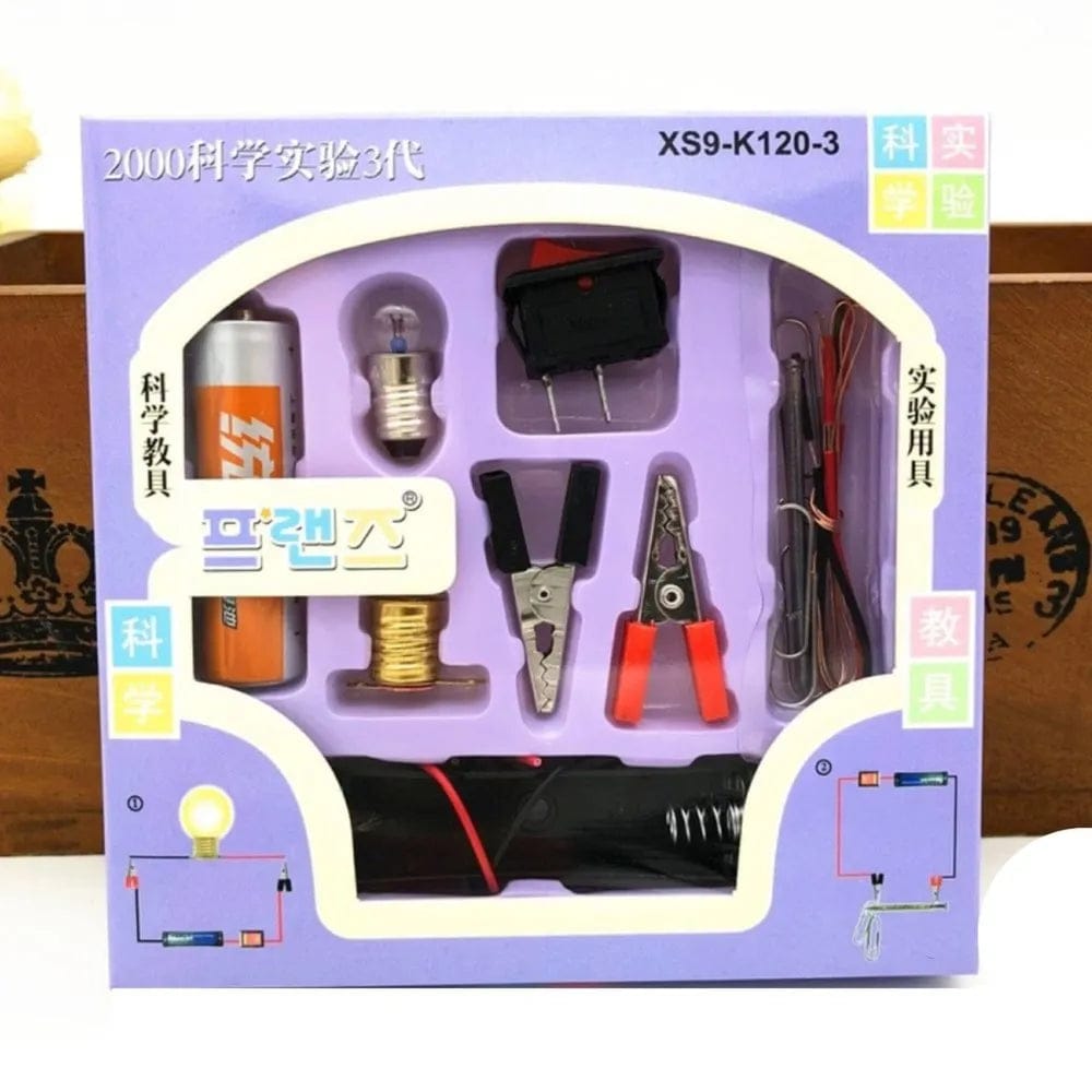 DIY Electrical Circuit Kit for Kids – STEM Science Learning Set (Random Colour)