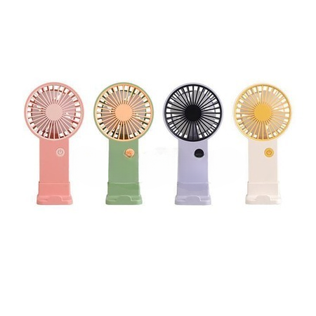 Portable Mini Rechargeable Fan – Compact Handheld Summer Cooling Fan (Random Colour)