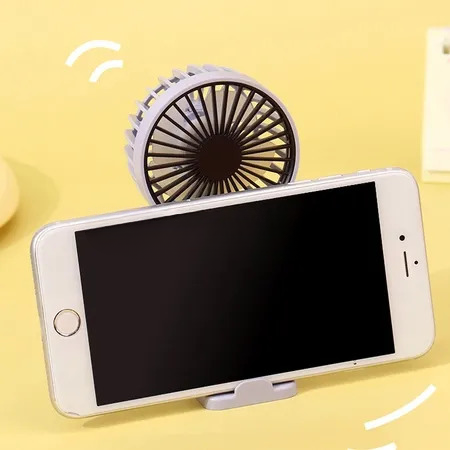 Portable Mini Rechargeable Fan – Compact Handheld Summer Cooling Fan (Random Colour)