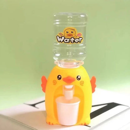 Mini Duck Water Dispenser for kids – Cute Pretend Play Water Dispenser with 3 Cups