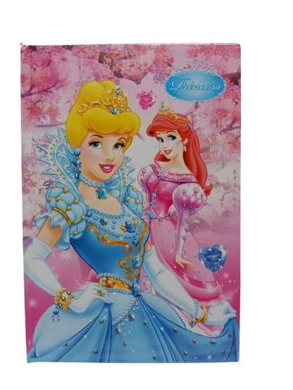 Fancy Lock Spiral Diary for Kids | Princess, Frozen & Sofia Journal